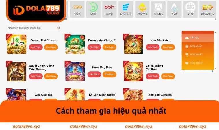Nổ Hũ DOLA789 2 Cách tham gia hiệu quả nhất
