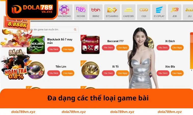 Trang chủ 5 Đa dạng các thể loại game bài