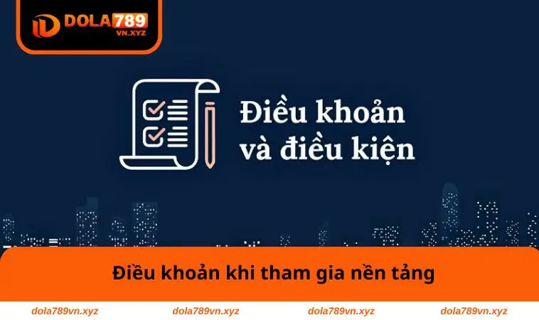 Điều khoản khi tham gia 