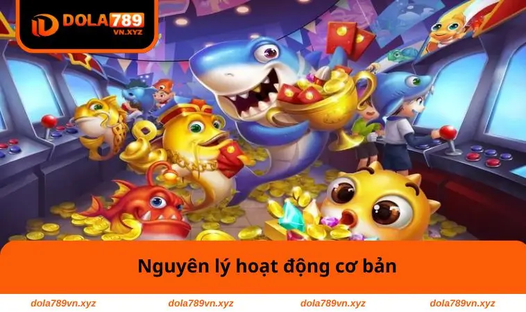Bắn Cá Xèng – Trải nghiệm Hấp Dẫn, Chiến Thuật Thông Minh 1 Nguyên lý hoạt động cơ bản